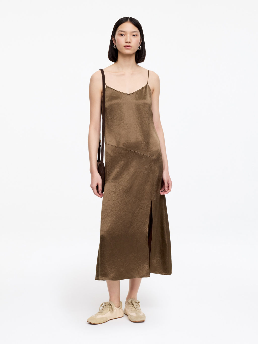 Vestido lencero de sat?n - H&m фото 2