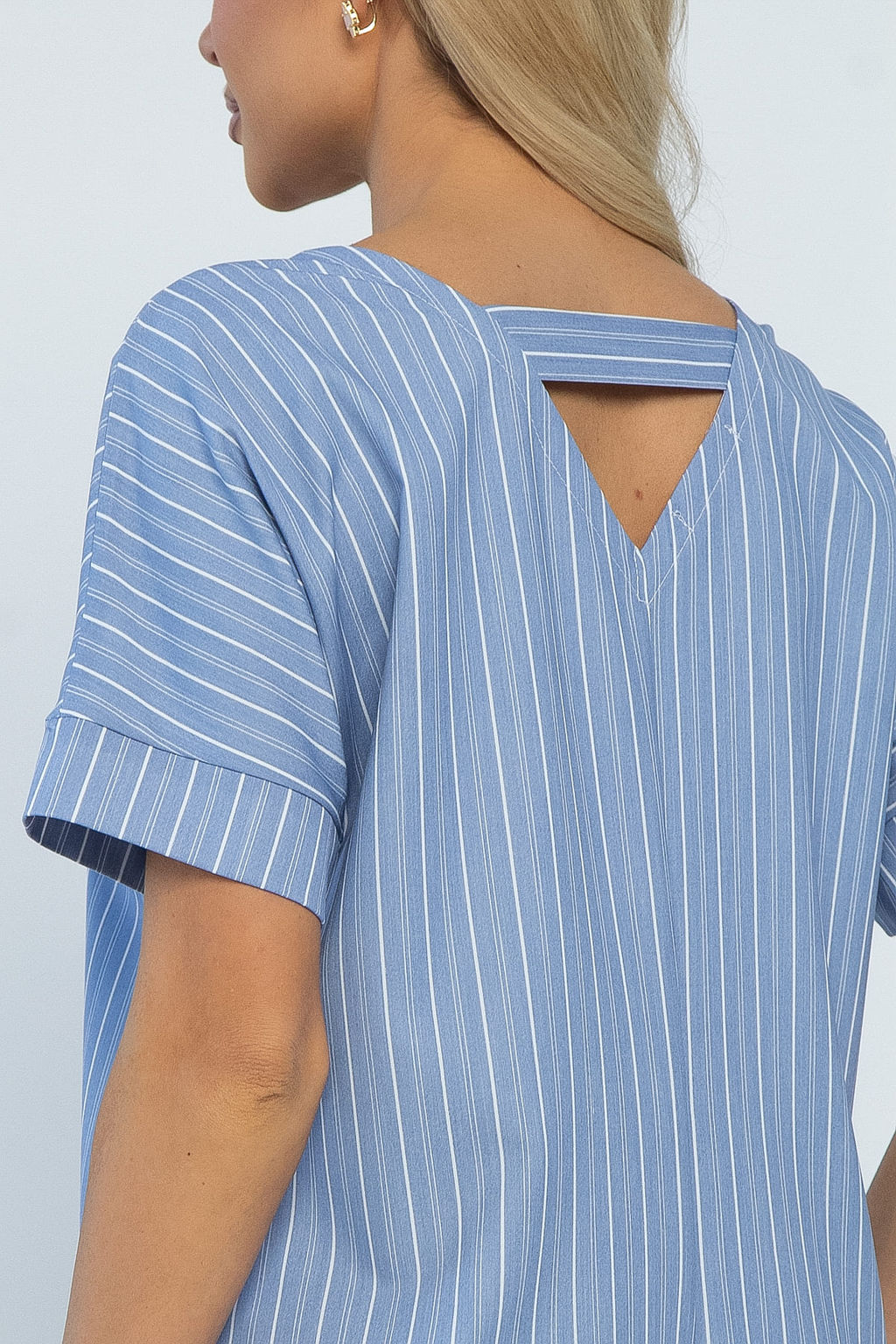 Платье Покоряя сердца (джинс) П13460-1М