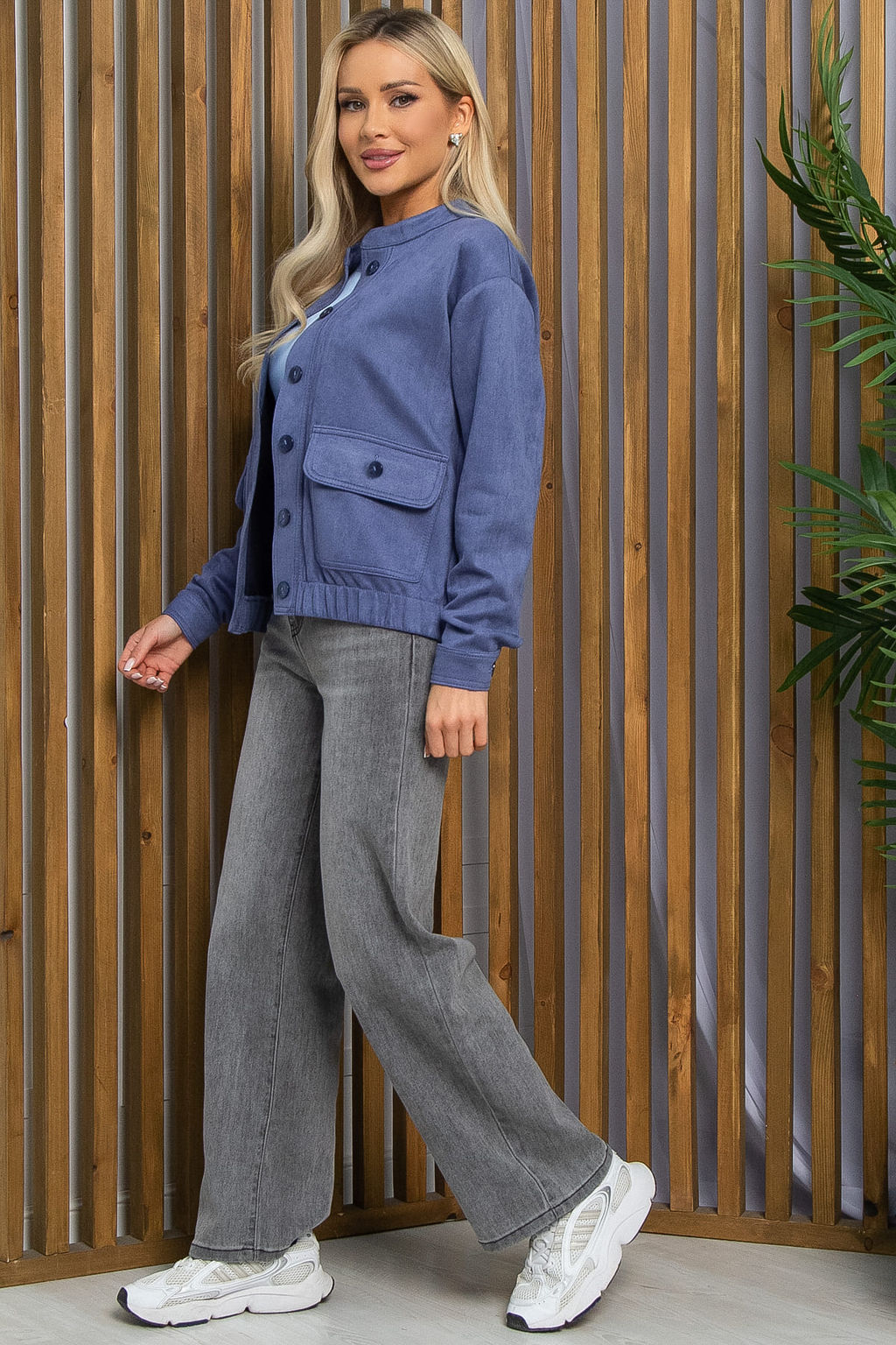 Бомбер Агнес (джинс) Б13358-2М - Lt collection фото 6