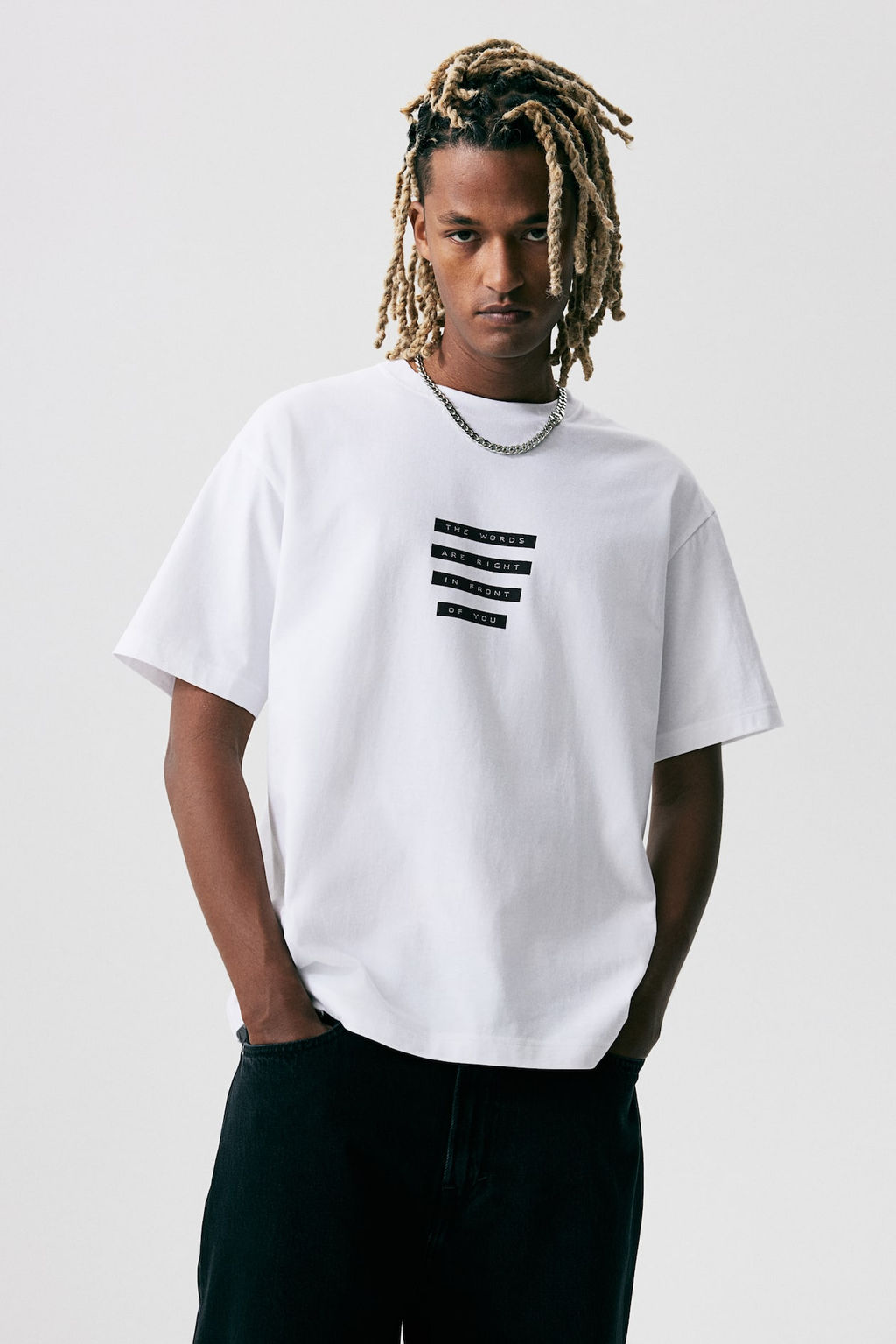 Camiseta con motivo estampado Loose Fit - H&m фото 2