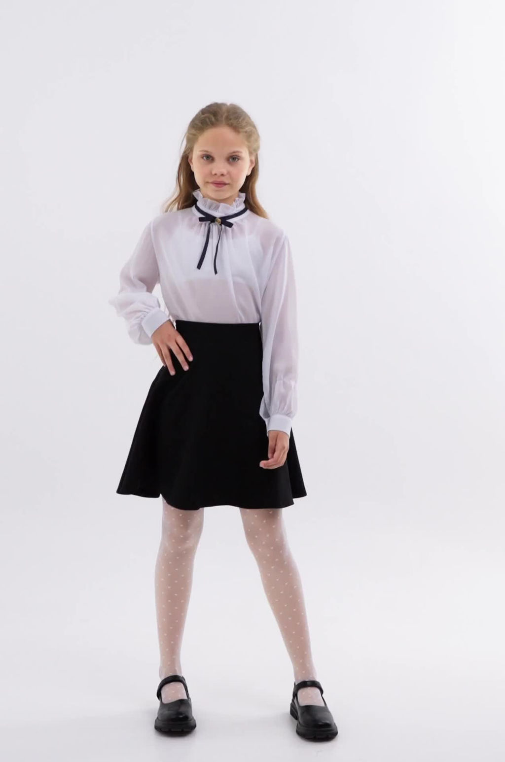 Блузка из шифона для девочки Happyfox