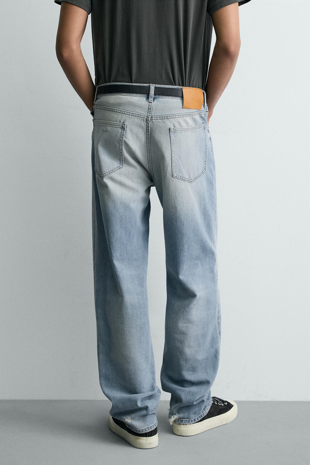 JEANS STRAIGHT FIT / Azul claro - Zara фото 3