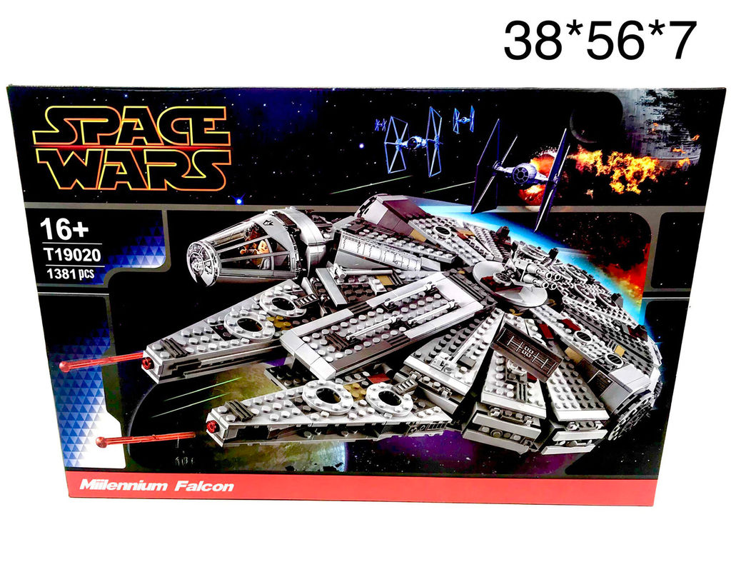 Конструктор Космические войны 1381 дет. (арт. T19020/77004) - Storyland фото 2