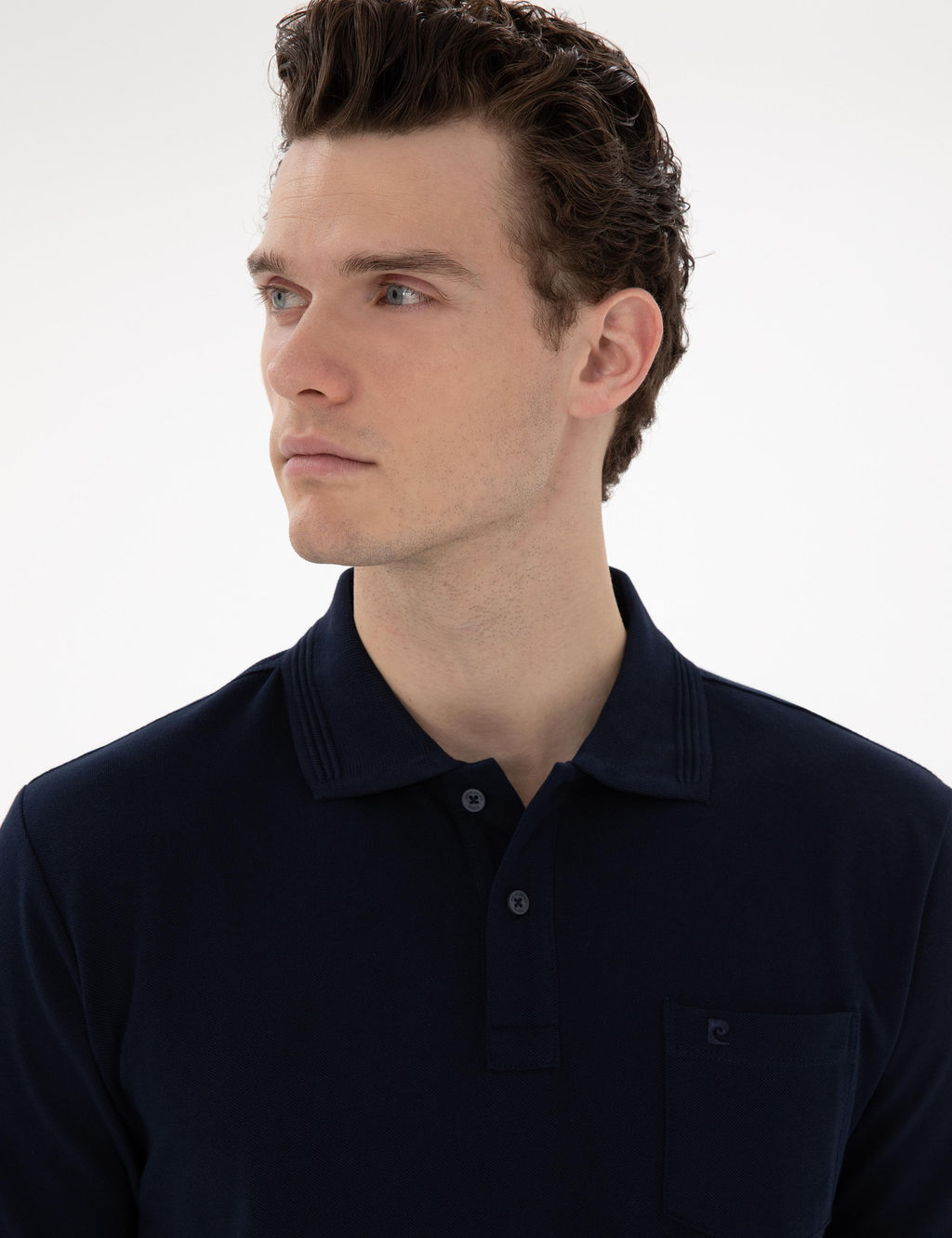 Lacivert Regular Fit K_vr_lmaz Polo Yaka Basic Ti__rt - Pierre cardin фото 2