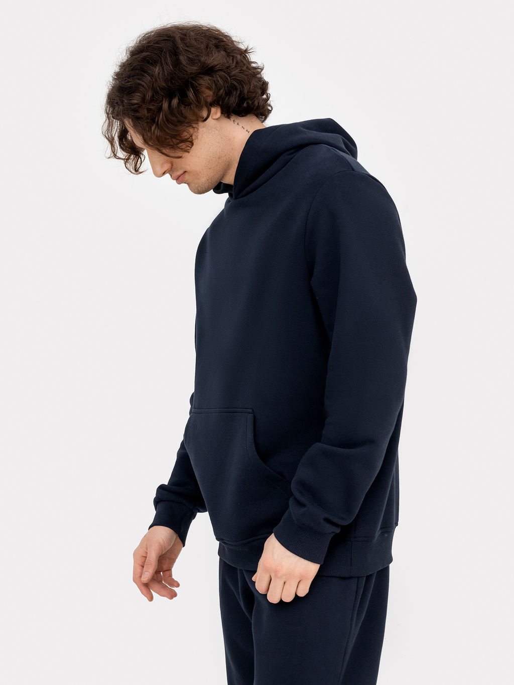 Комплект мужской (анорак, брюки) в темно-синем цвете темно -синий 191013