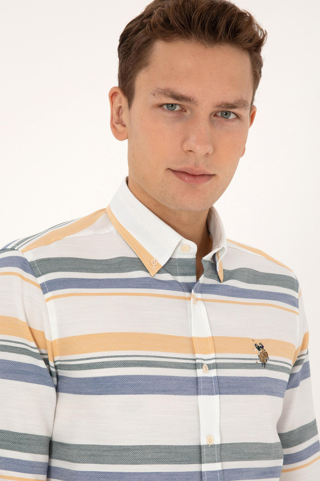 Erkek Krem Uzun Kollu G_mlek - U.s. polo assn фото 2