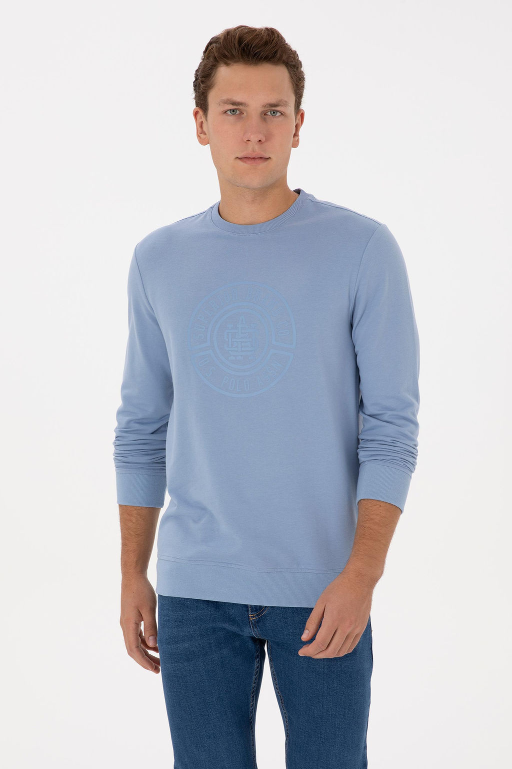 Erkek Mavi Sweatshirt - U.s. polo assn фото 3