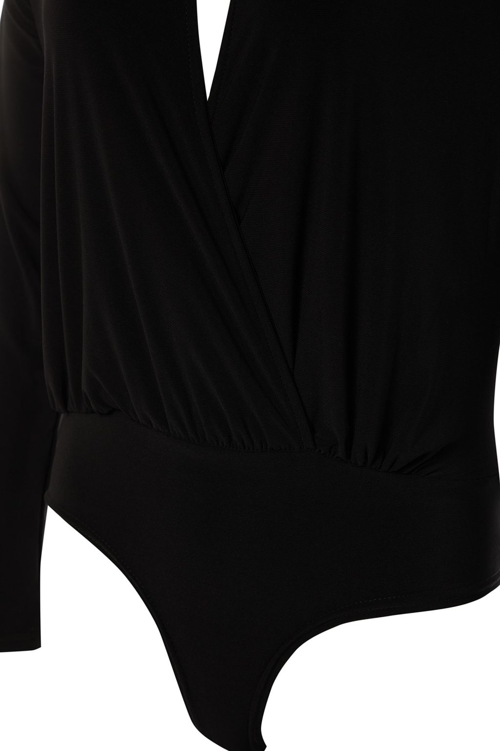 TRENDYOLMILLA Cok Renkli Bask?l? Slim C?tc?tl? Kruvaze Yaka Esnek Orme Body TWOAW20BD0035  фото 8