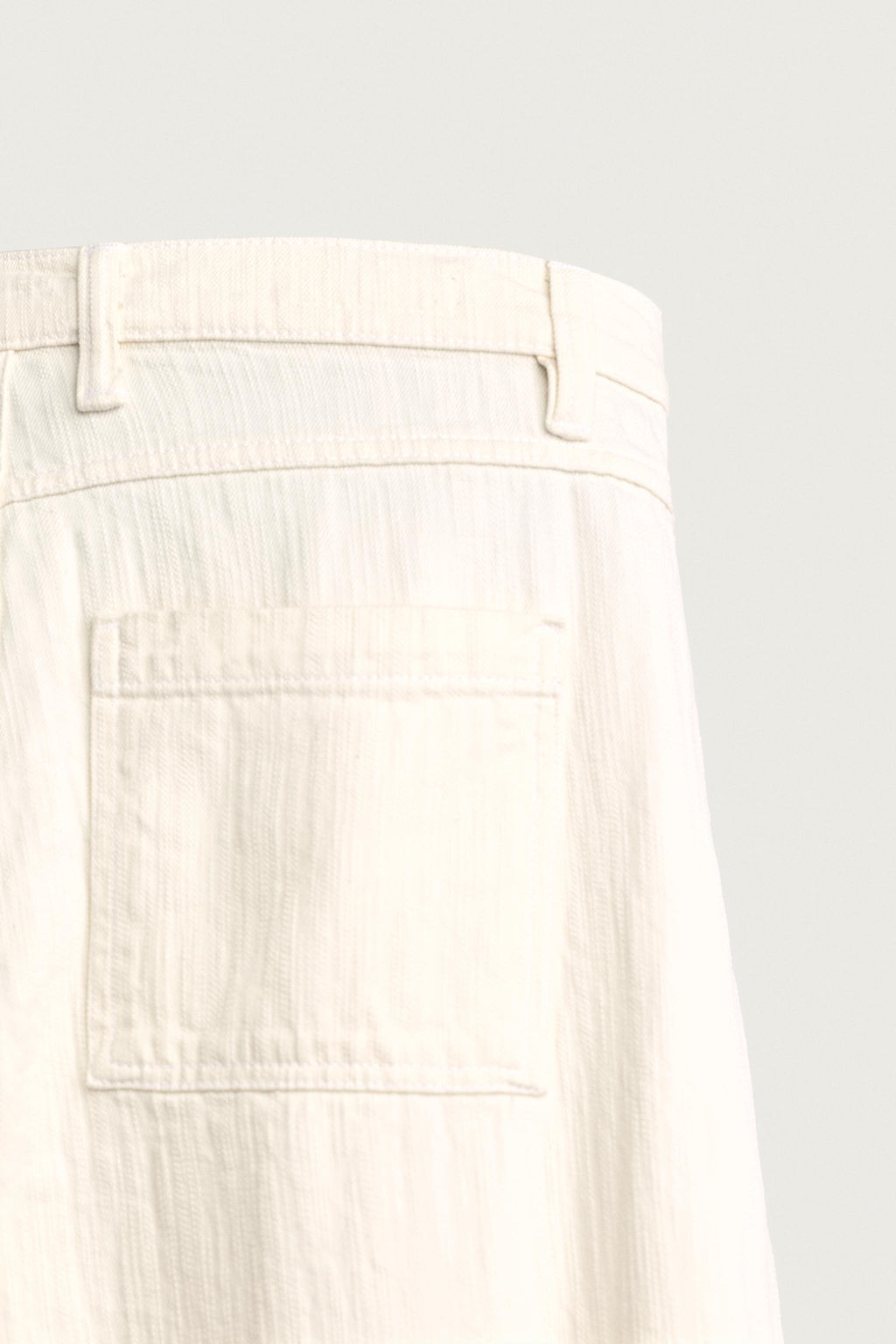 JEANS CARGO BALLOON FIT / blanco - Zara фото 10