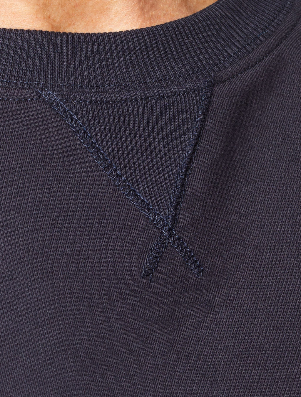 Футболка из футера двухнитки с эластаном VILATTE