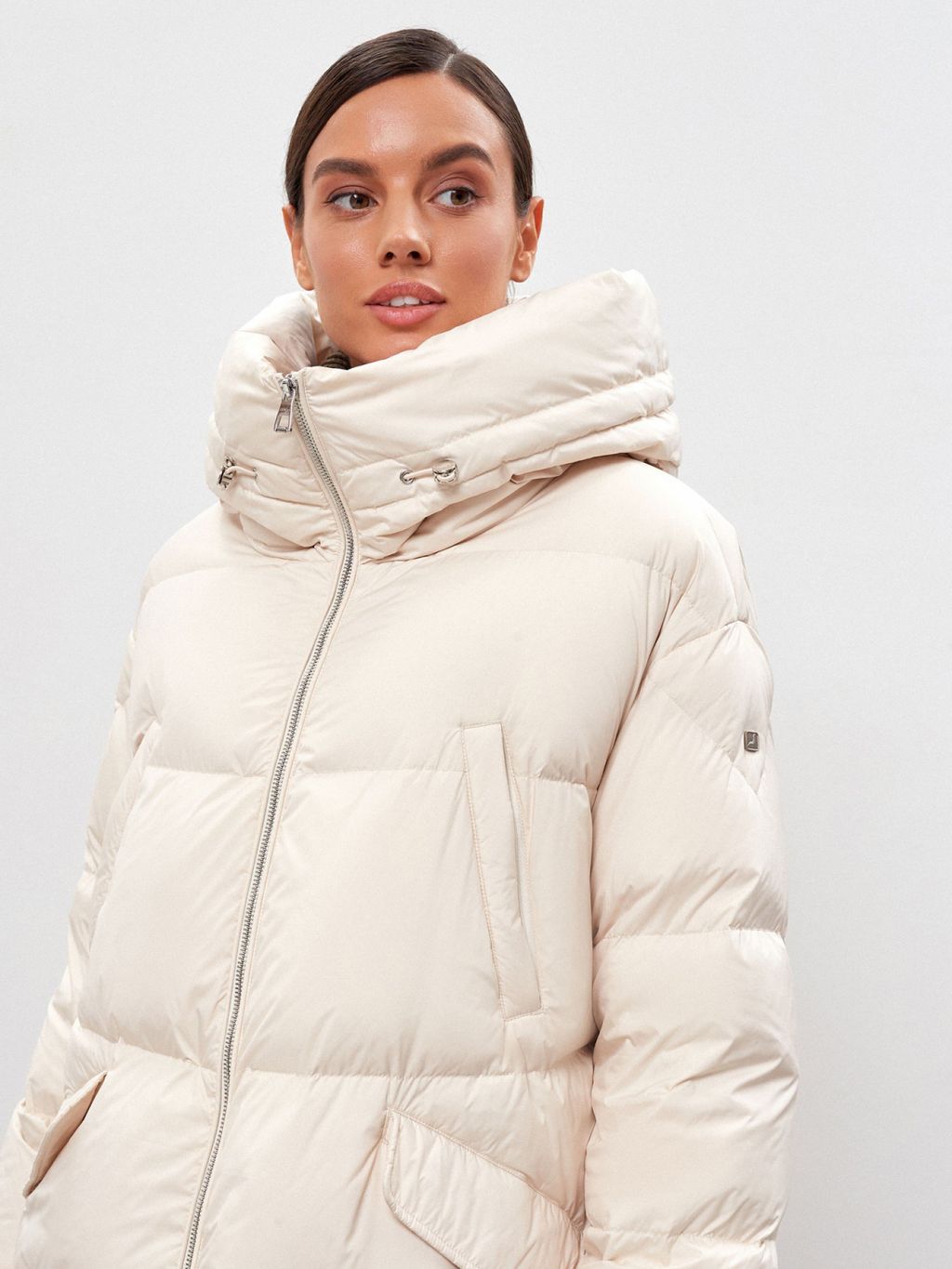 Conso/WDM 220518 - milk Пуховая Куртка  фото 2