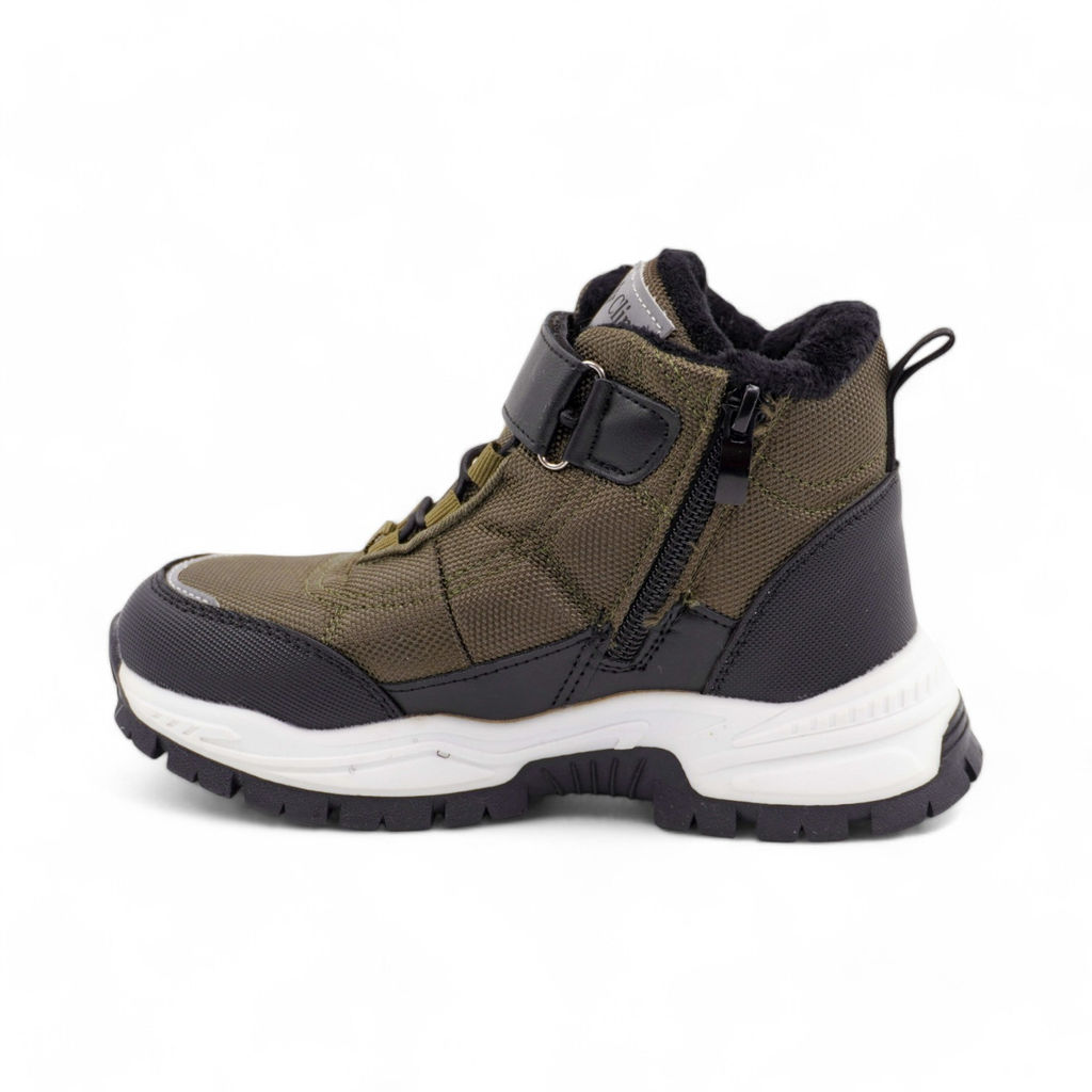 Ботинки А7715-9 зеленые - BONCY фото 3