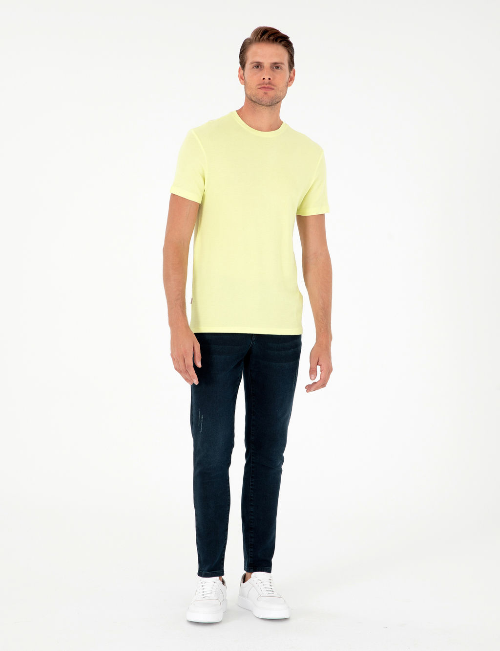 Limon Slim Fit Basic Ti__rt
