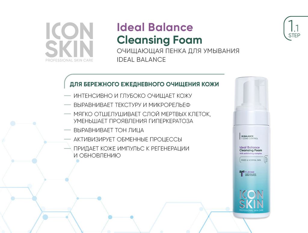 Набор средств для ухода за комбинированной и нормальной кожей Re:Balance №1 - Icon skin фото 2