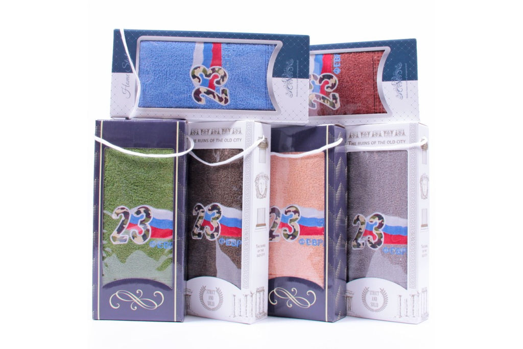 Набор полотенец махровых 23В-875 в коробке Б