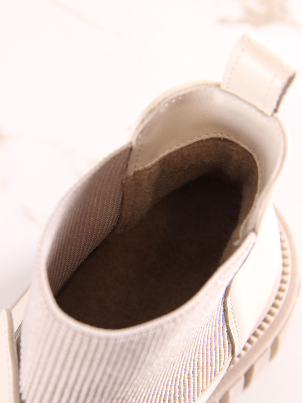 Ботинки EDART 348.21153be. beige/байка