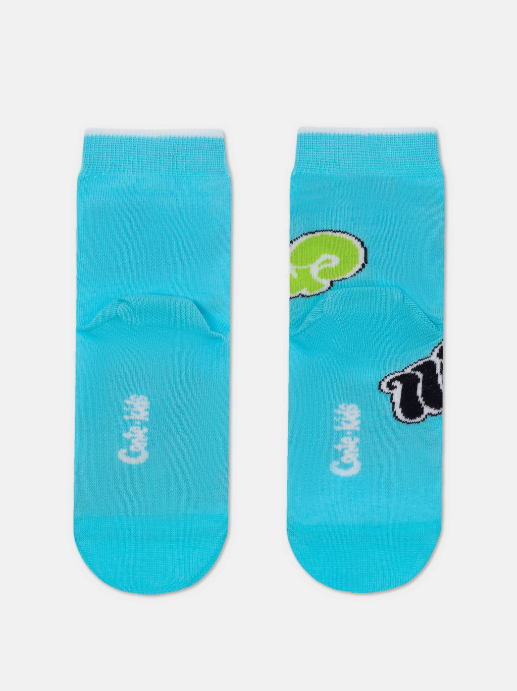 Цена за 2 пары CONTE-KIDS ВЕСЕЛЫЕ НОЖКИ бирюза