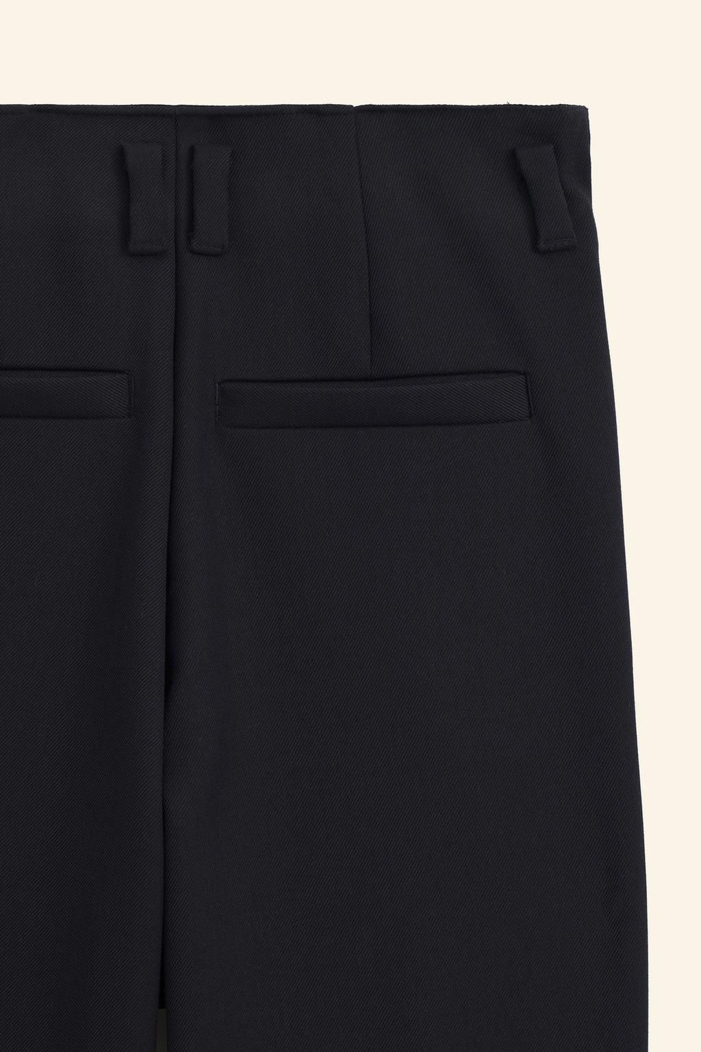LIMITED EDITION SLIM FIT SUIT TROUSERS - Zara фото 10