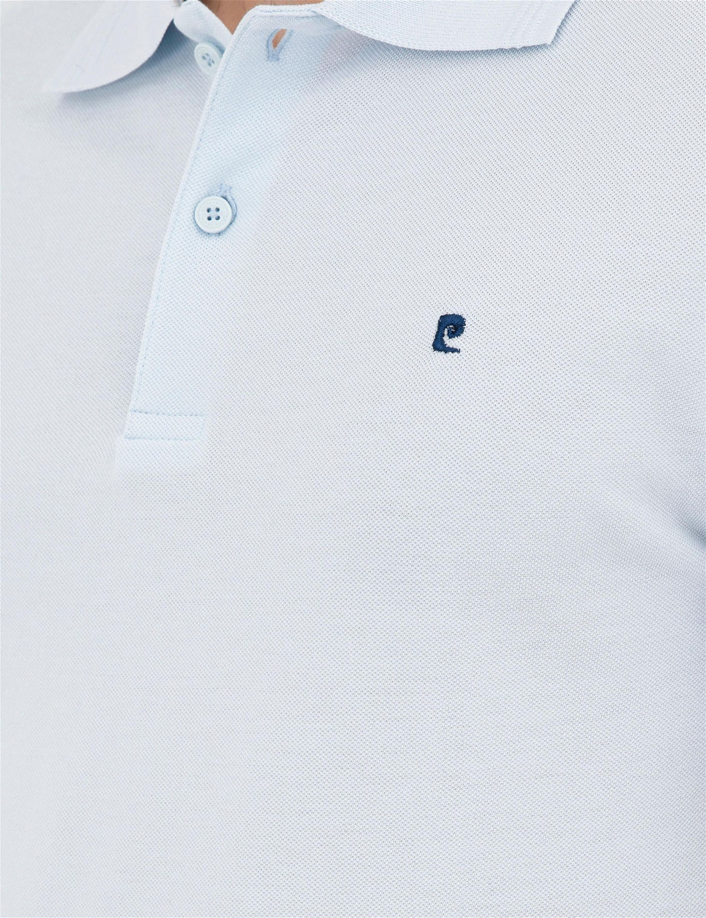 A__k Mavi Slim Fit %100 Pamuk Polo Yaka Basic Ti__rt - Pierre cardin фото 7