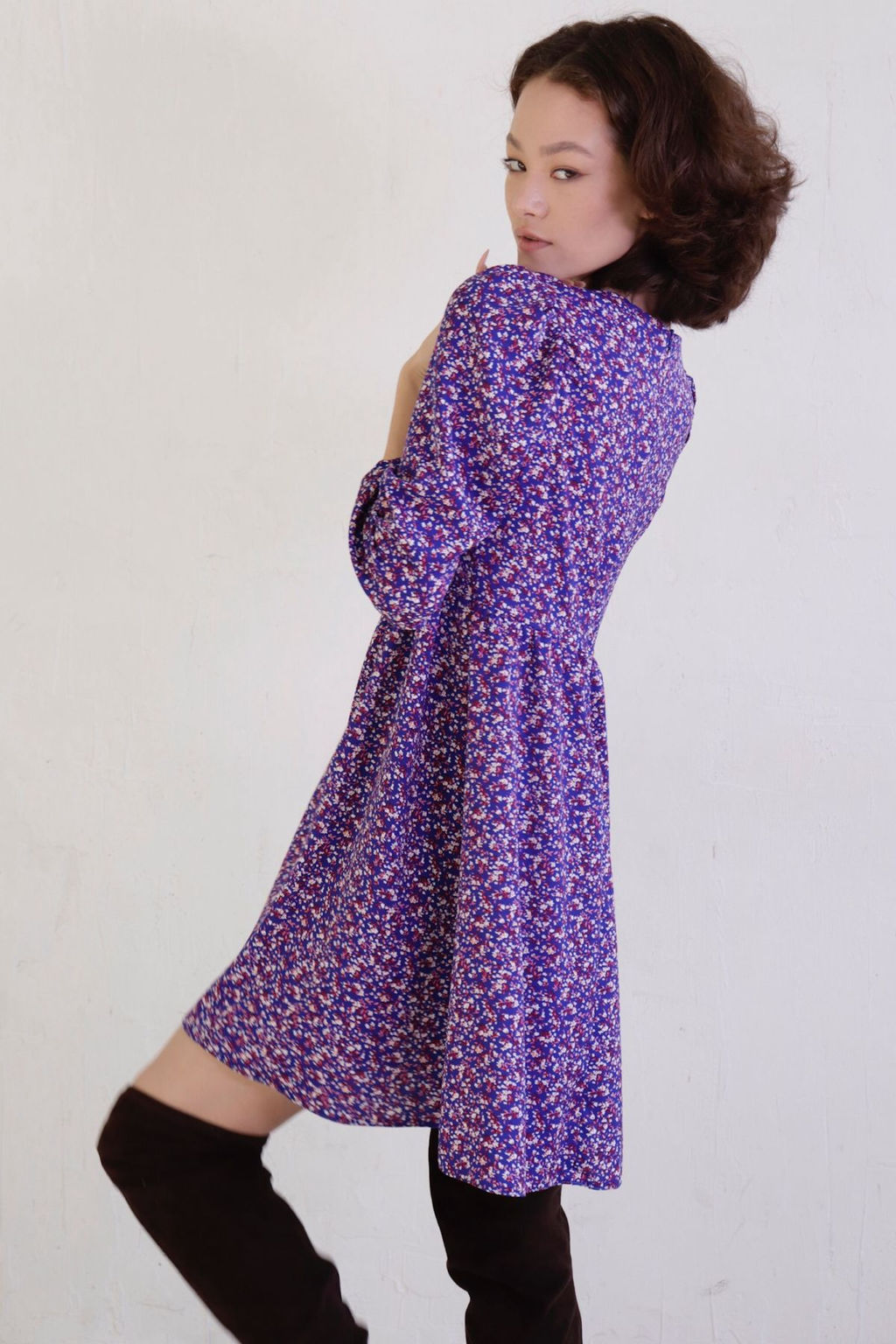 Платье с присборенной юбкой - Martichelli фото 4