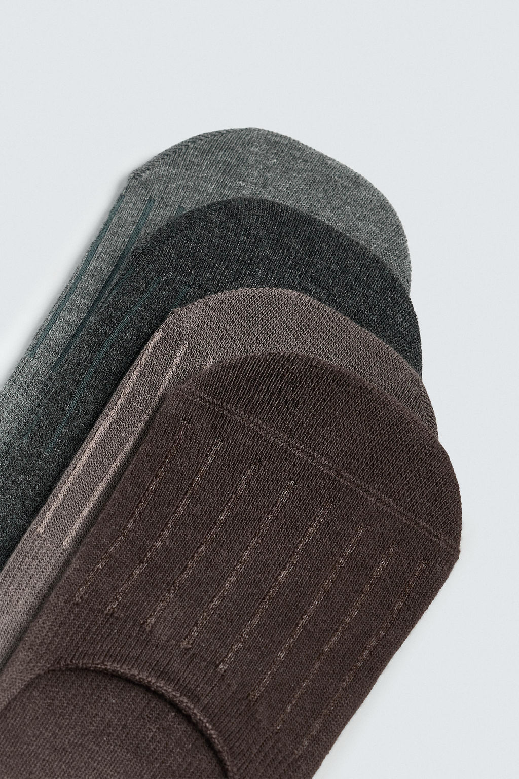 PACK OF 4 INVISIBLE NO-SHOW SOCKS - Zara фото 2