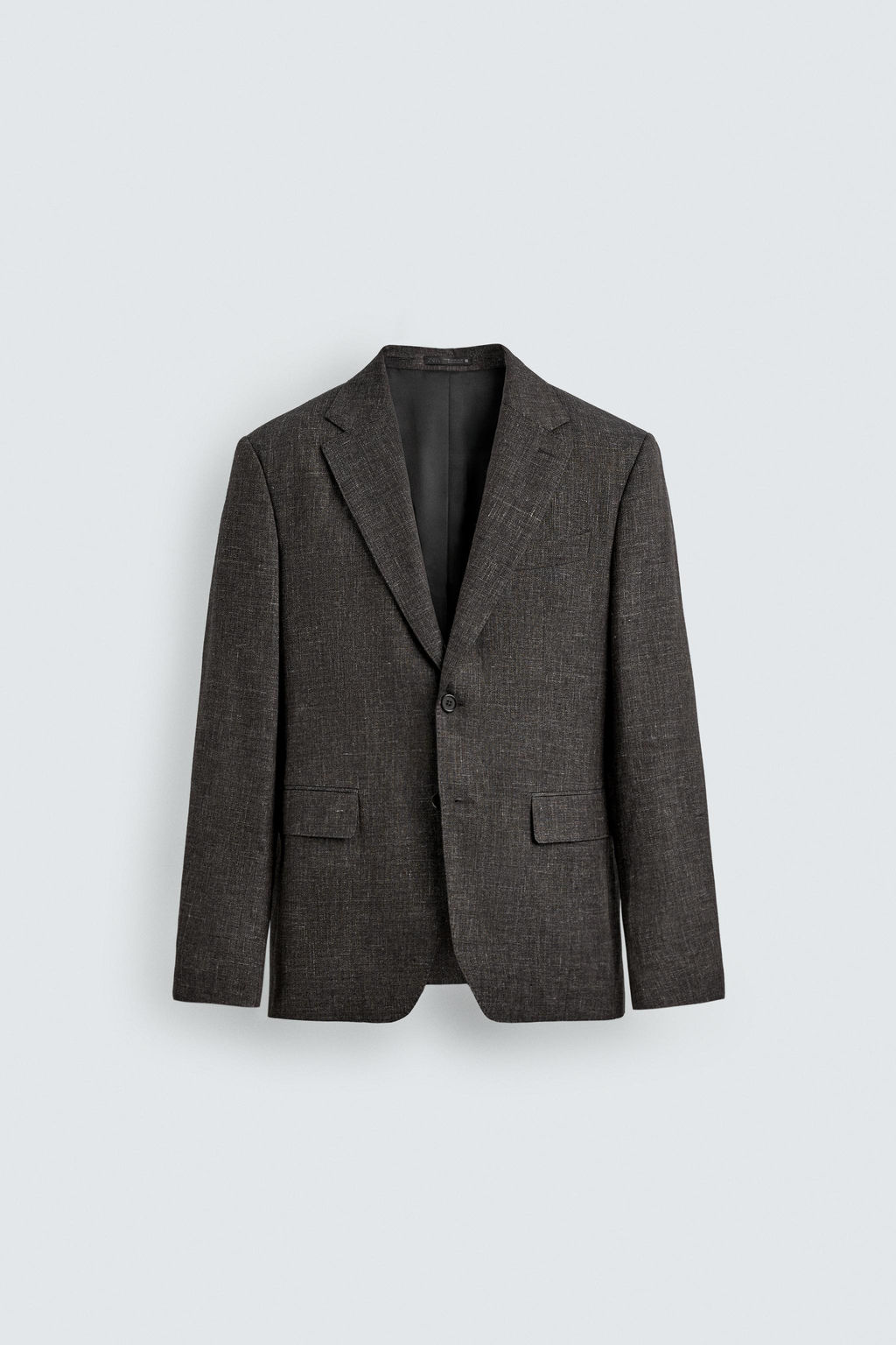 BLAZER TRAJE RELAXED FIT VISCOSA - LINO / Negro