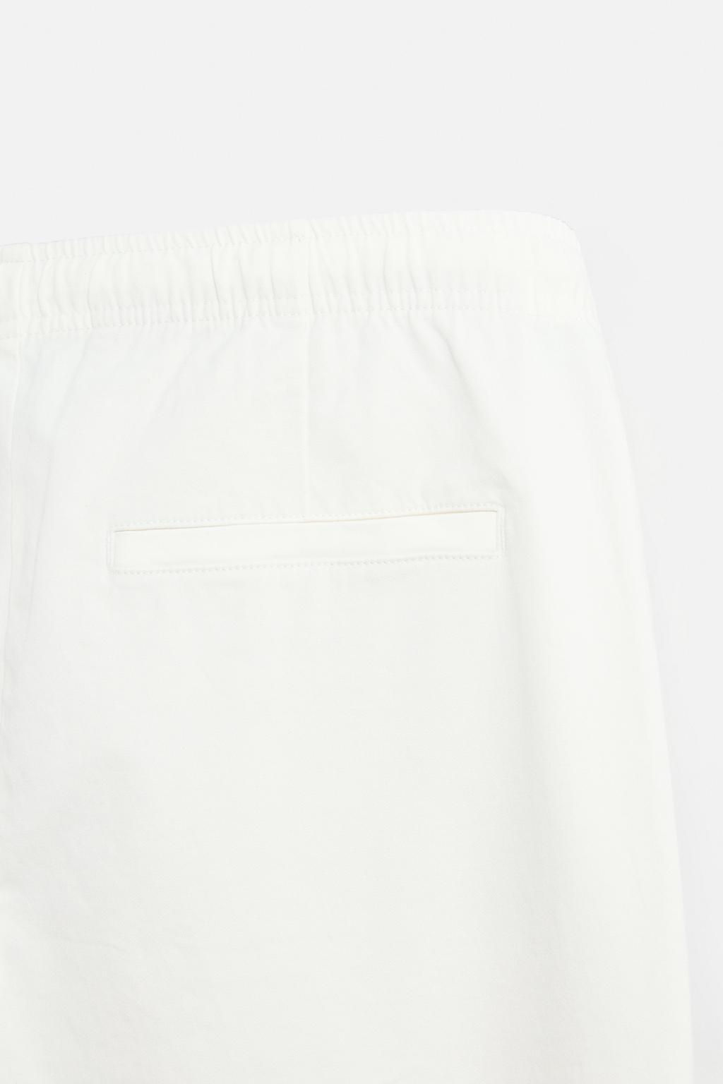 REGULAR FIT JOGGER WAIST TROUSERS - Zara фото 10
