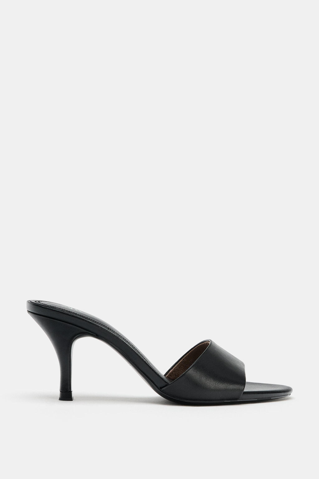 SANDALIA TAC?N PIEL / Negro - Zara фото 3