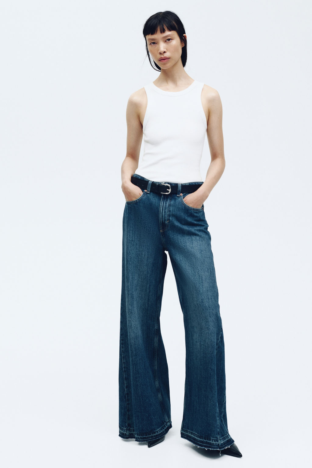 Wide High Jeans - H&m фото 7
