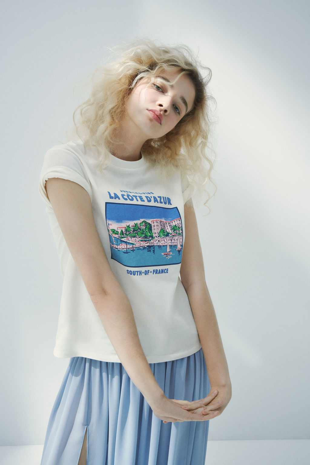 Camiseta estampada de algod?n - H&m фото 4