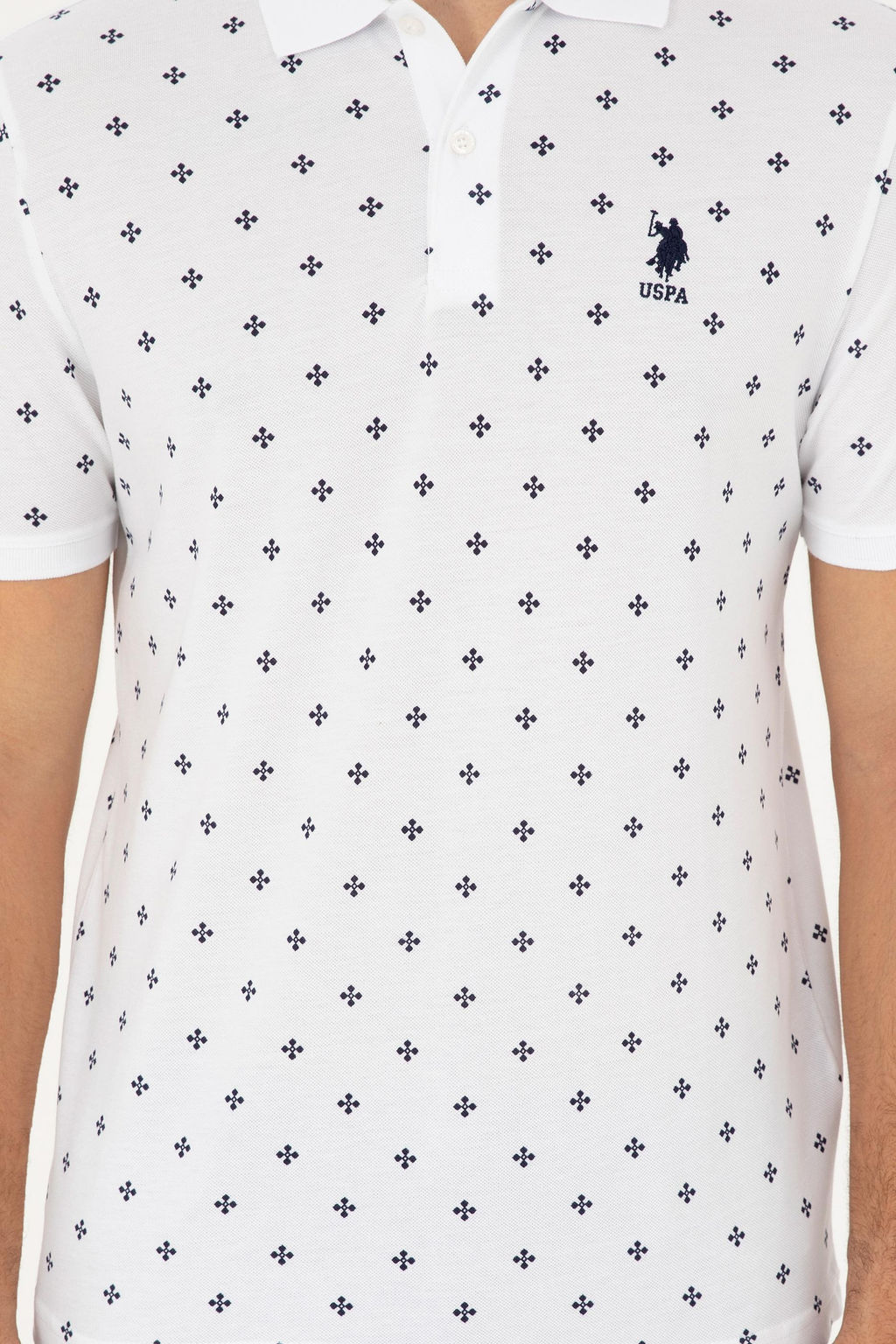 U. S. Polo Assn / Мужская белая футболка - U.s. polo assn фото 6