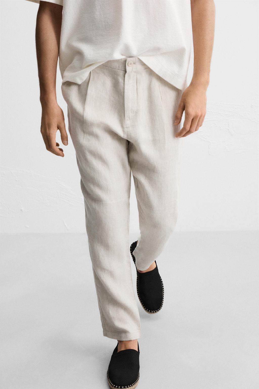 KNITTED FABRIC ESPADRILLES - Zara фото 3