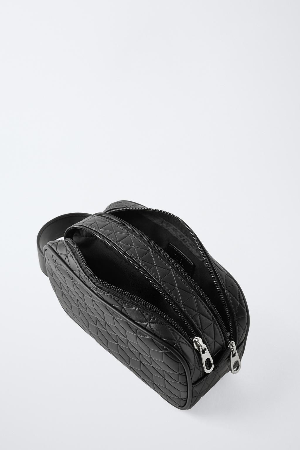EMBOSSED TOILETRY BAG - Zara фото 4