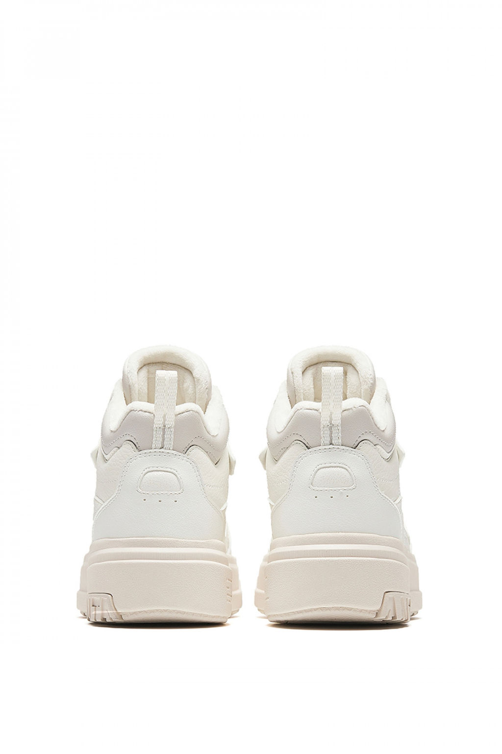 Кеды повседневные утепленные Серый/Бежевый Thick Sole - Anta фото 4