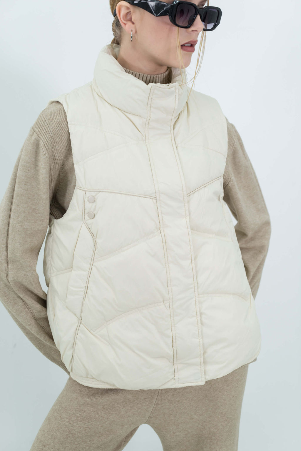 Жилетка Маконс (молочный) - Nadi bordo фото 5