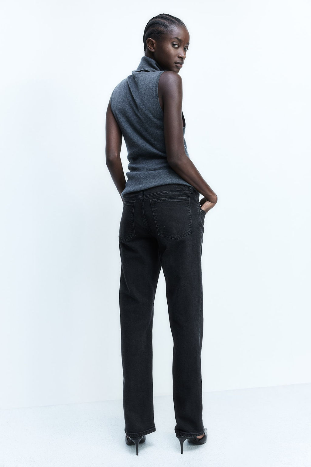MAMA Straight Jeans - H&m фото 3