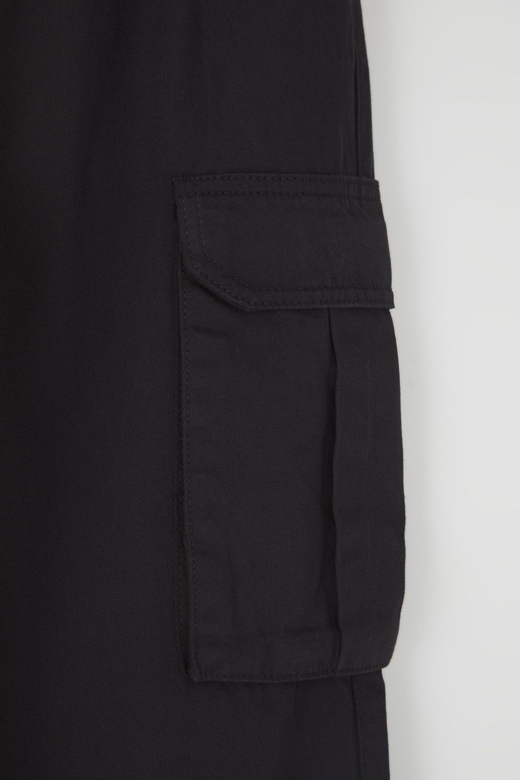 TRENDYOL MAN Siyah Jogger Kargo Cepli Gabardin Kumas Rahat Pamuklu Pantolon TMNSS25PL00027 - Trendyolmilla фото 9