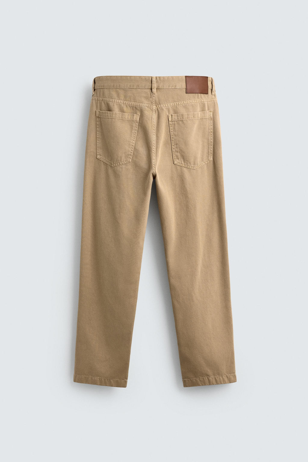 WASHED REGULAR FIT JEANS - Zara фото 6