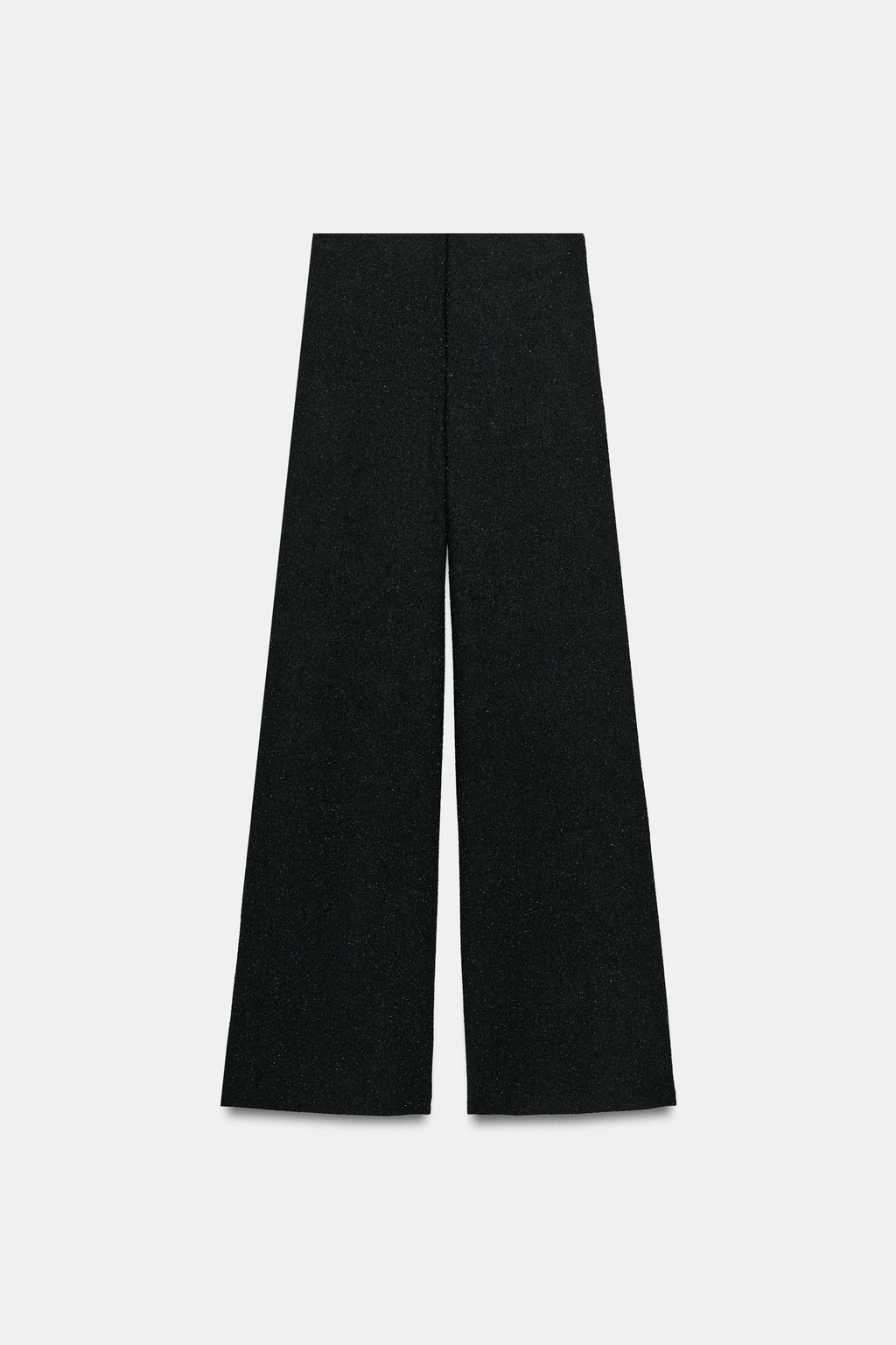 BOUCL_ METALLIC THREAD TROUSERS - Zara фото 17