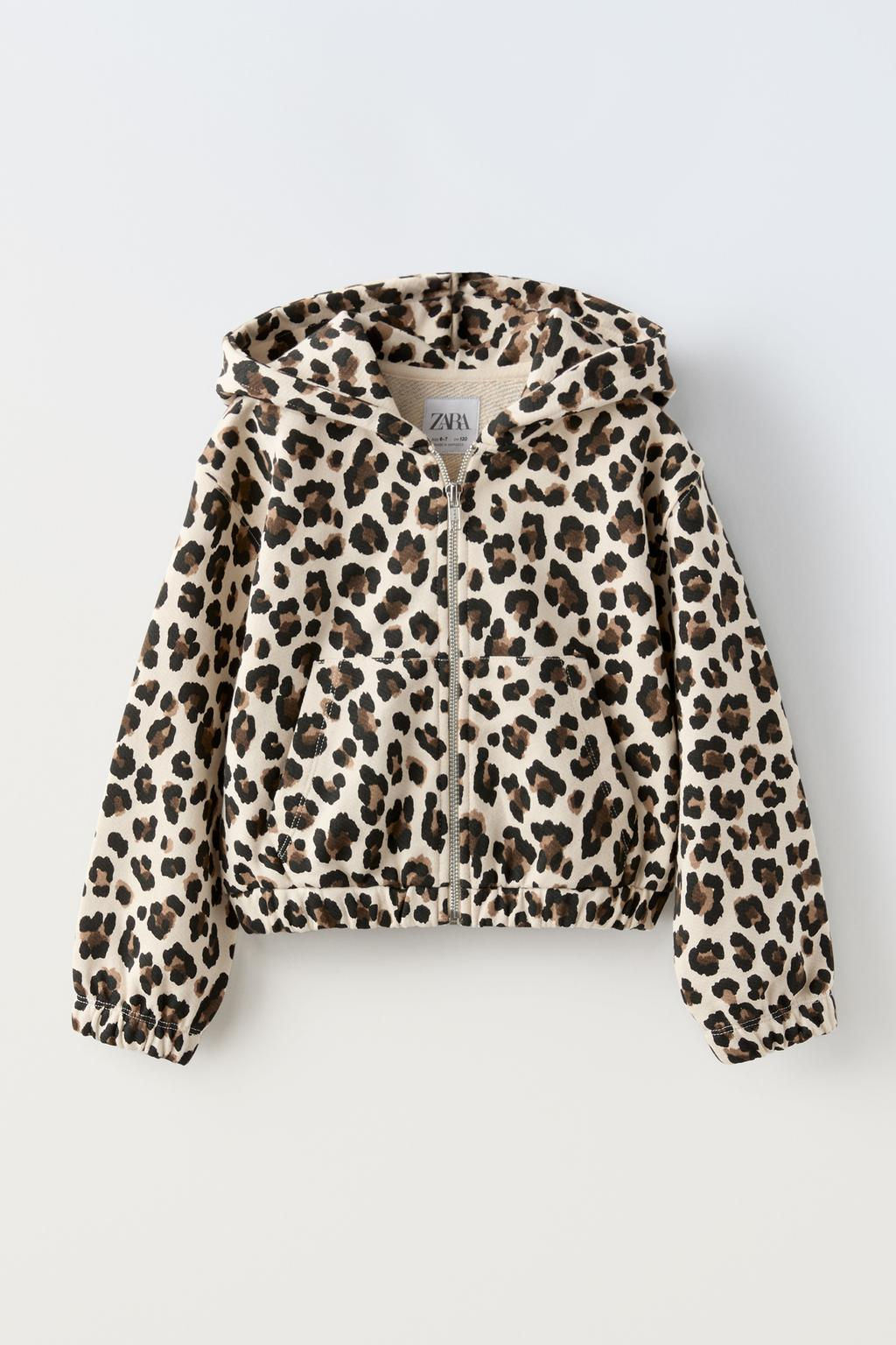 ANIMAL PRINT SWEATSHIRT