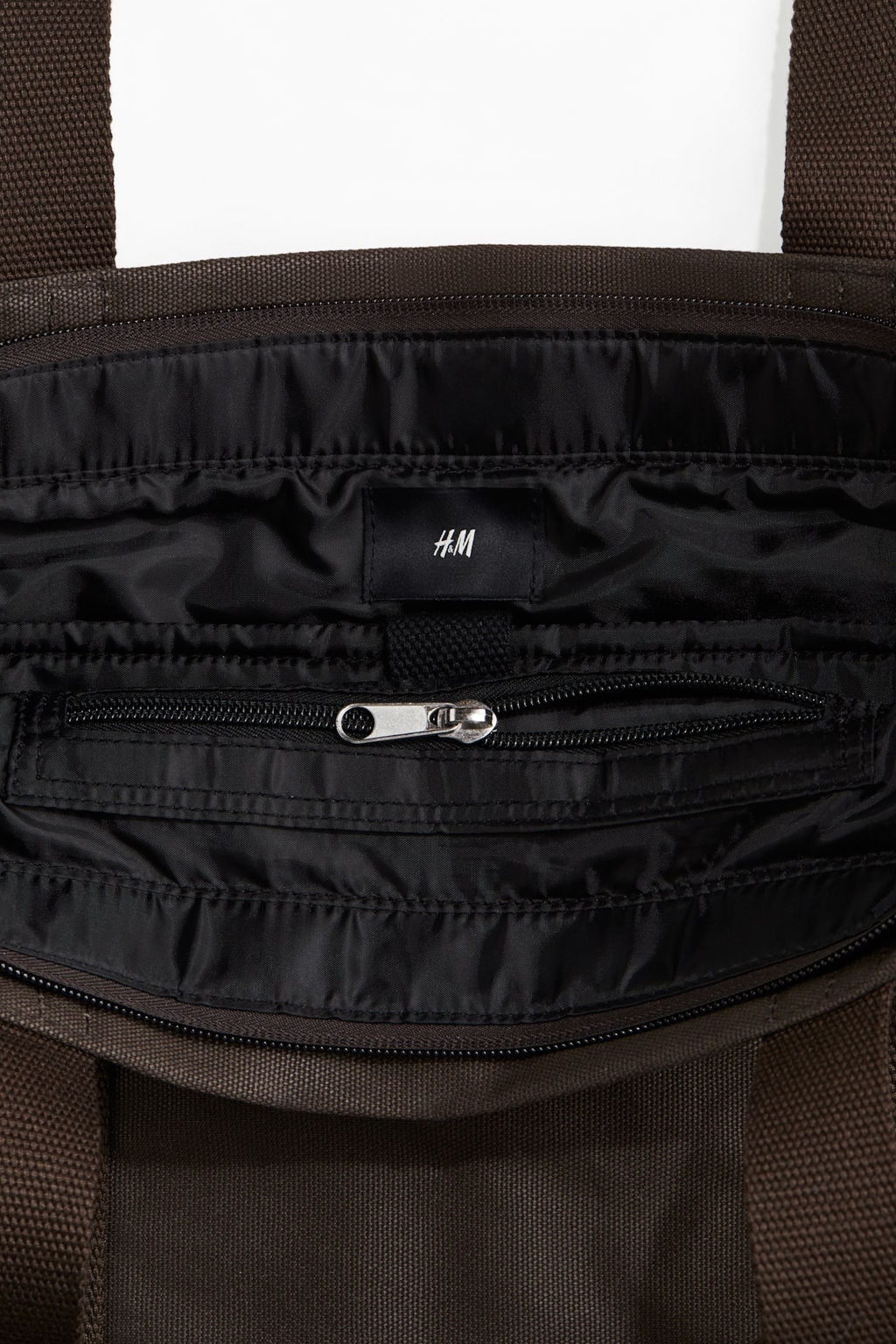 Bolsa tote en lona encerada - H&m фото 4