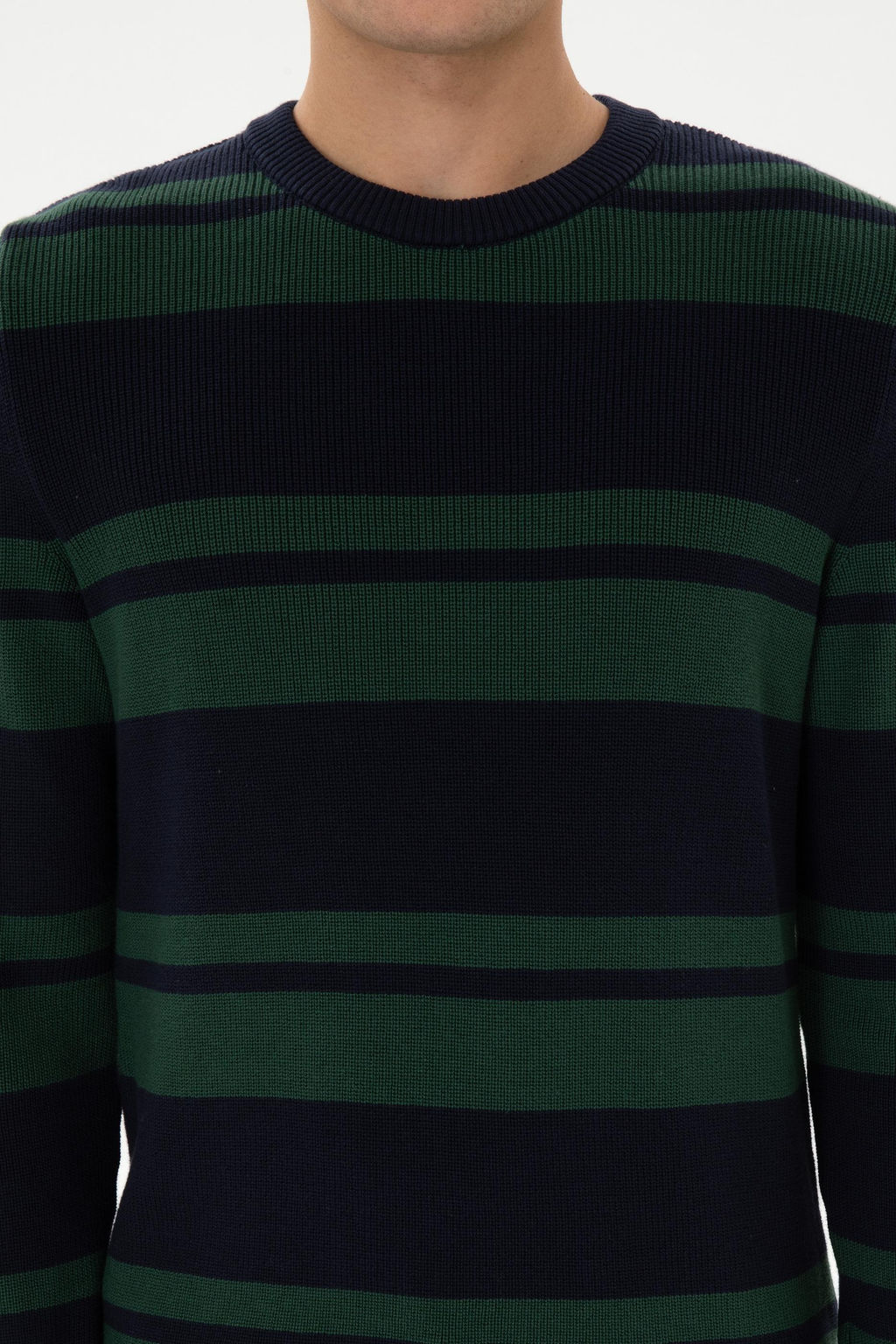 Erkek Regular Fit Bisiklet Yaka Lacivert Kazak - U.s. polo assn фото 6