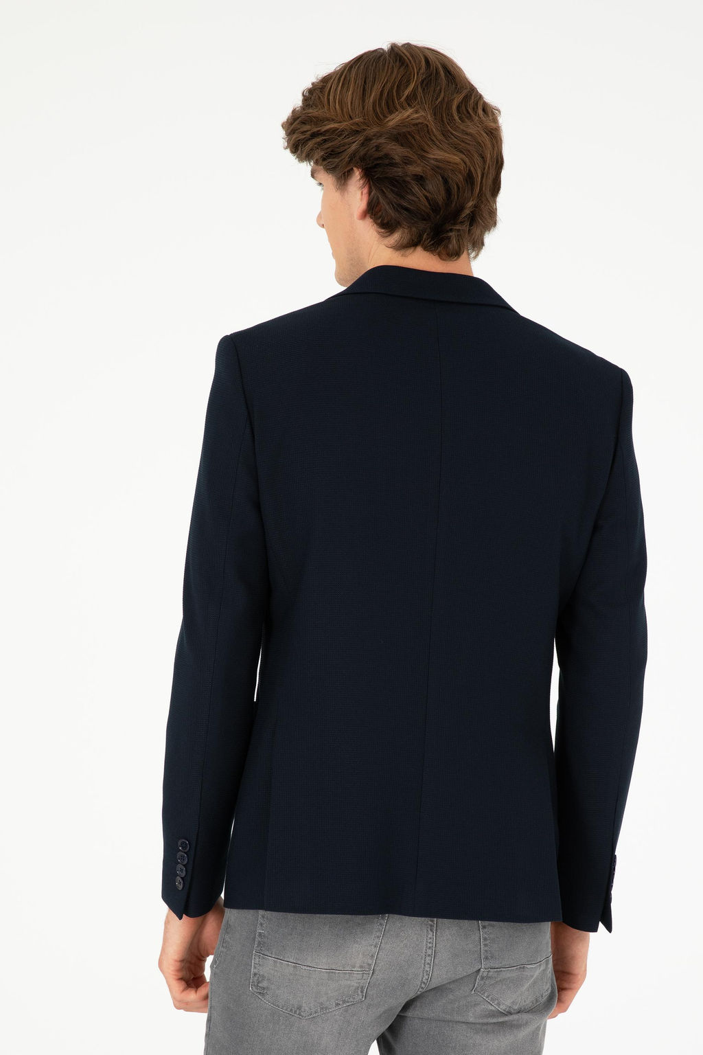 Мужская темно-синяя куртка - U.s. polo assn фото 5