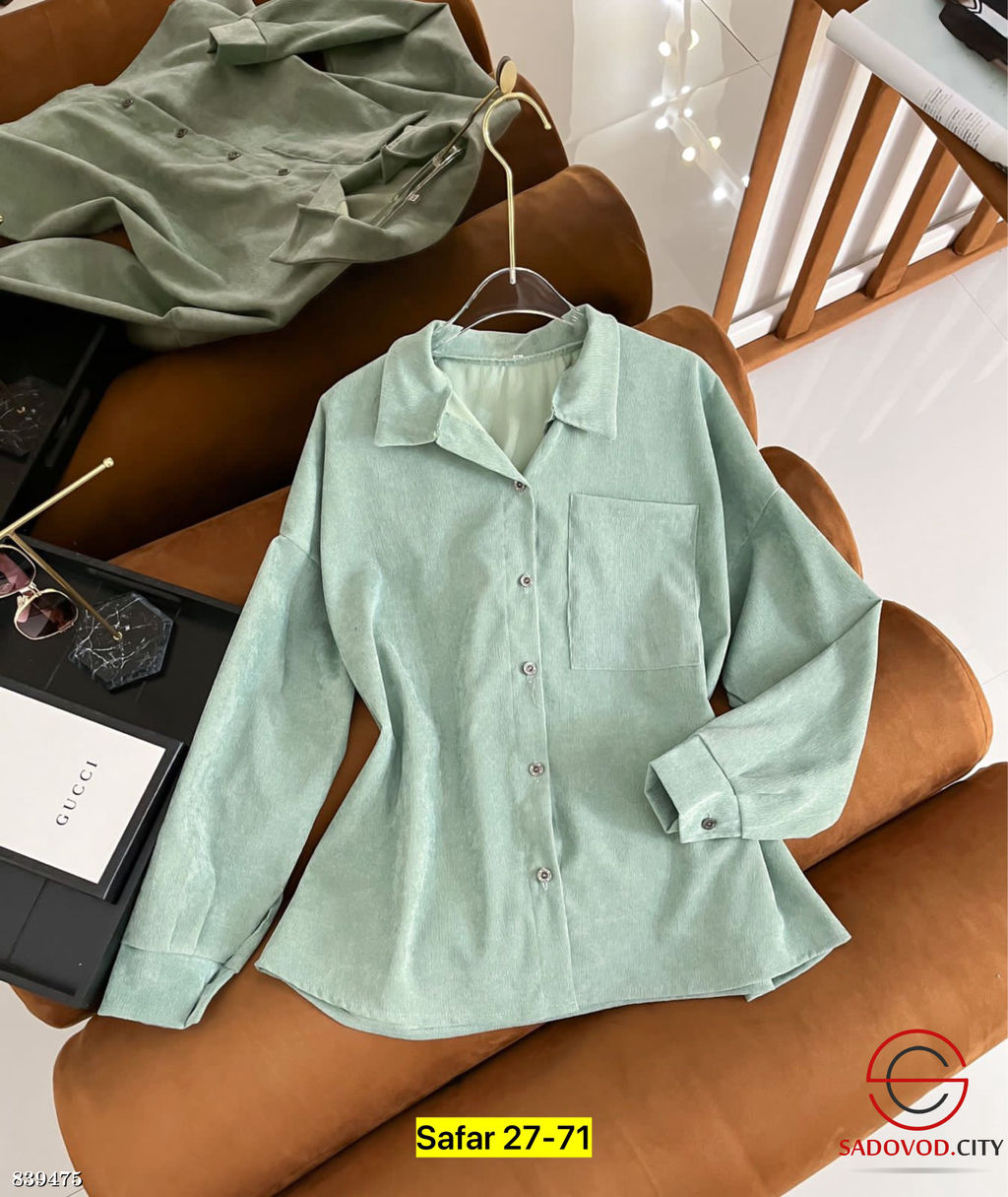 Рубашка женская вельветовая - Bruno фото 7