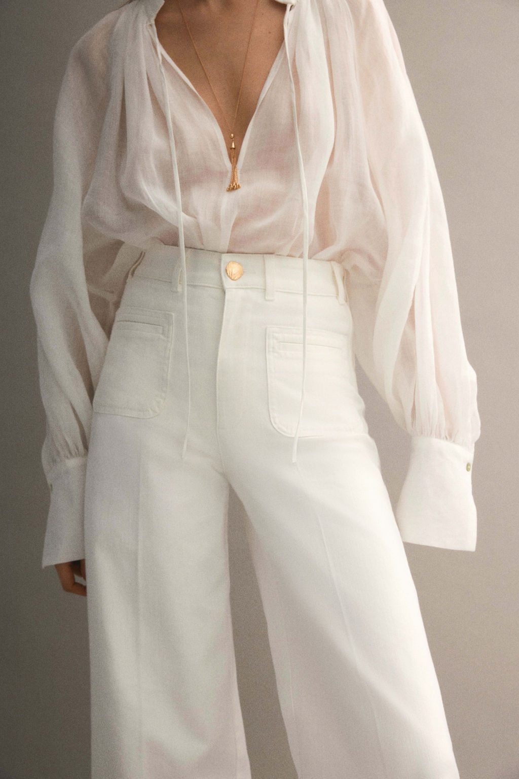 Wide High Jeans - H&m фото 10