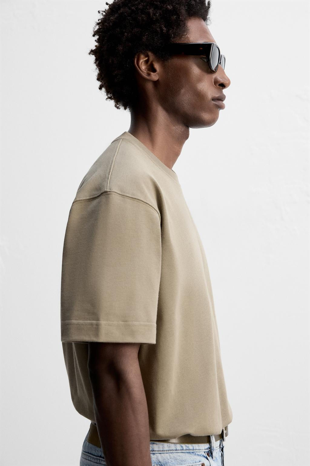 EXTRA HEAVYWEIGHT T-SHIRT - Zara фото 5