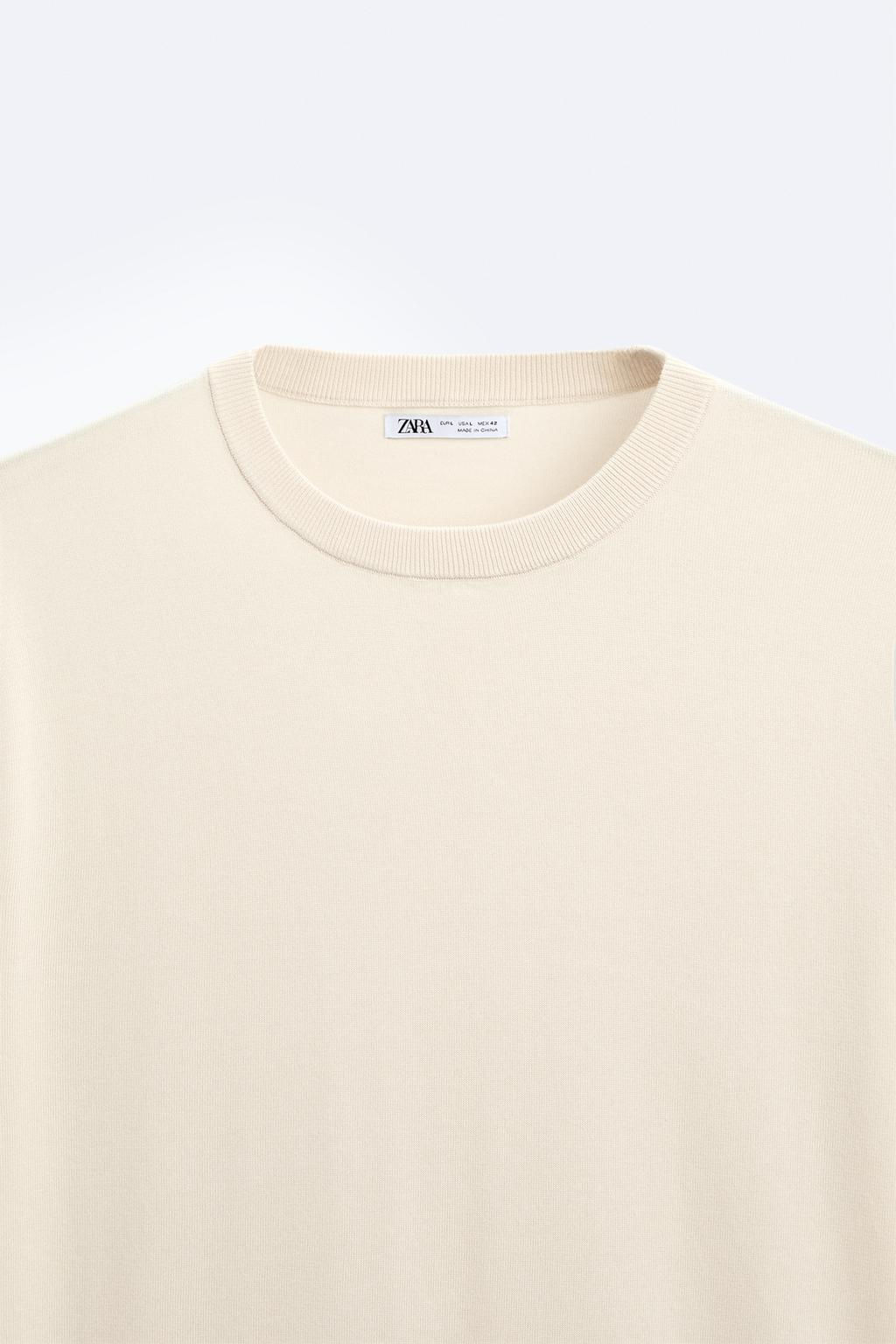 KNIT T-SHIRT - Zara фото 9