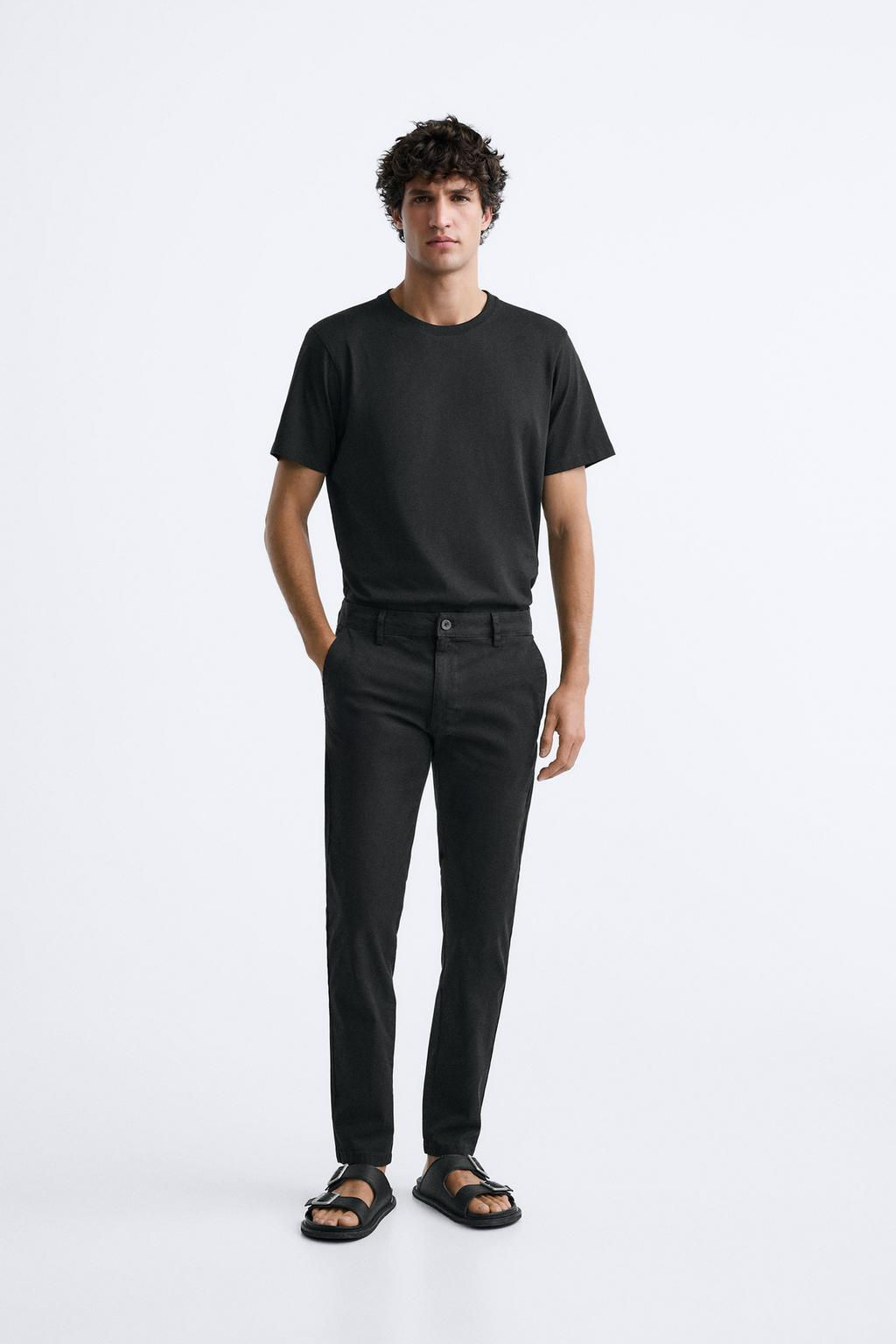 SKINNY FIT CHINO PANTOLON - Zara фото 43