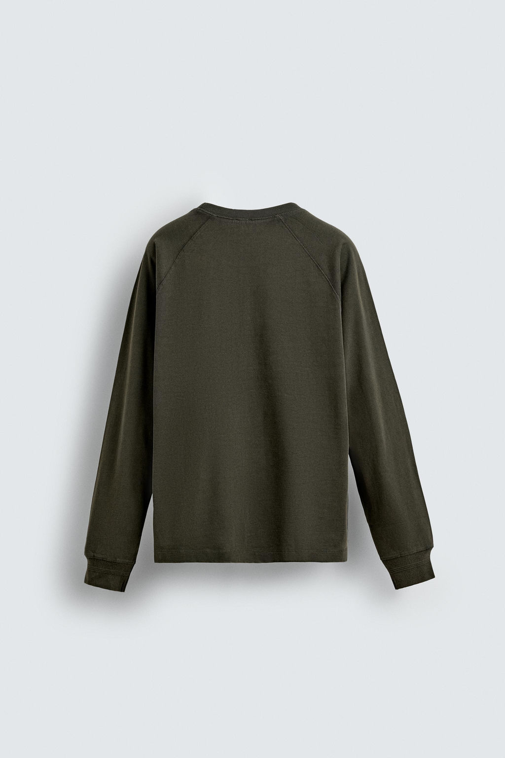 WASHED RELAXED FIT T-SHIRT - Zara фото 8