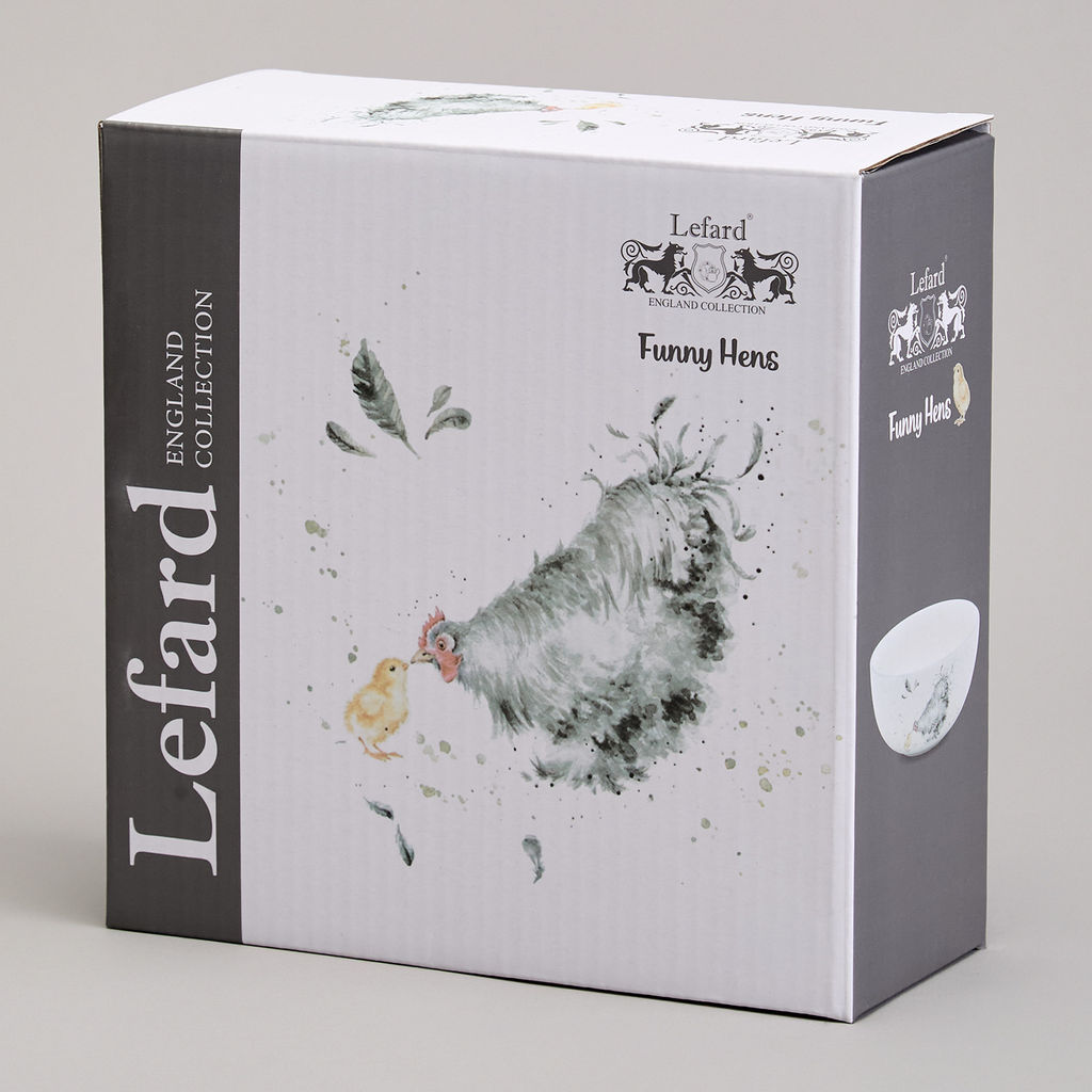 САЛАТНИК LEFARD FUNNY HENS 16,5*6 СМ 650 МЛ (КОР=24ШТ.)  фото 2